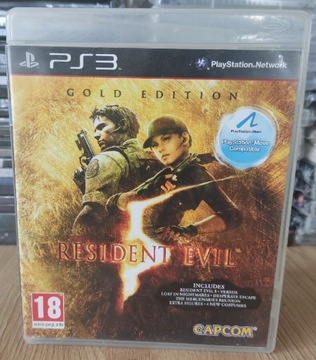 Resident Evil 5 GOLD EDITION 3xA CIB PS3 
