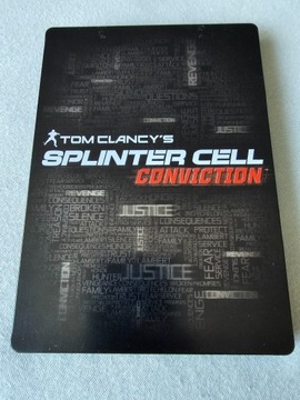 Splinter Cell Conviction steelbook x360 ANG
