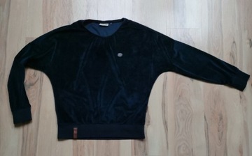 Naketano welurowa damska bluza nietoperz L 40 XL 