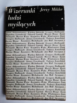 Wizerunki ludzi myślących Jerzy Mikke 