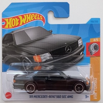 Hot Wheels '89 Mercedes Benz 560 SEC AMG