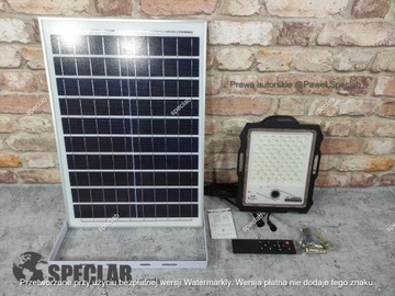 HALOGEN SOLARNY 200W Z KAMERĄ MJ-DW902