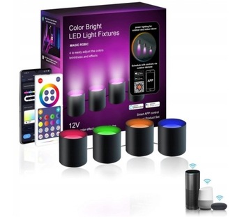 Smart reflektory RGB,sterowanie głosowe, ALEXA