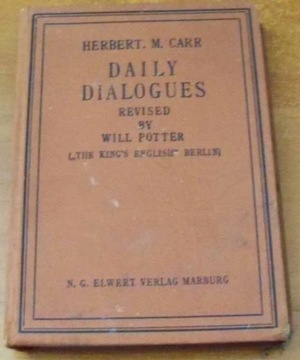 Daily Dialogues 1939r. Herbert. M. Carr 