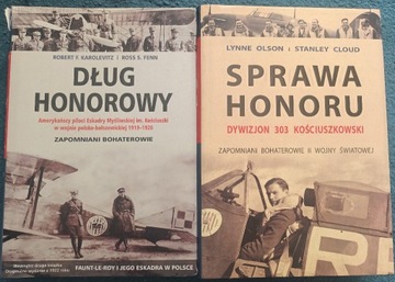 Ksiązki: "Sprawa honoru" / "Dług honorowy"