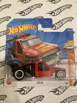 Hot Wheels LOLUX stan karty dobry