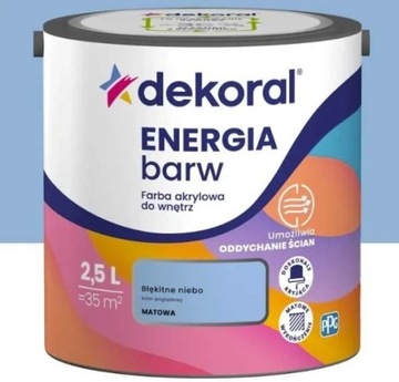 Dekoral Błękitne Niebo 2.5 l - 2szt