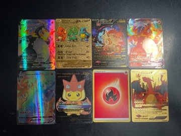 8 kart Pokemon Charizard