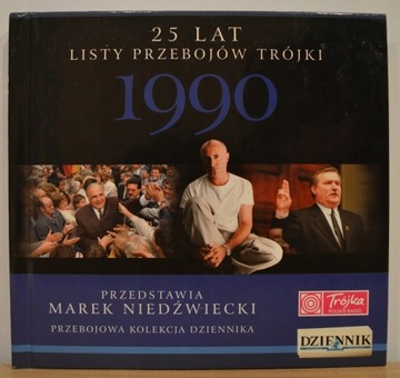 płyta CD 25 lat listy przebojów Trójki 1990