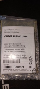 Czujnik fotoelektryczny Baumer OHDM 16P50001/S14
