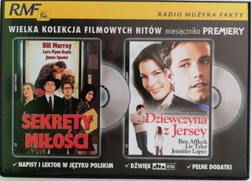 Sekrety miłości + Dziewczyna z Jersey 2DVD