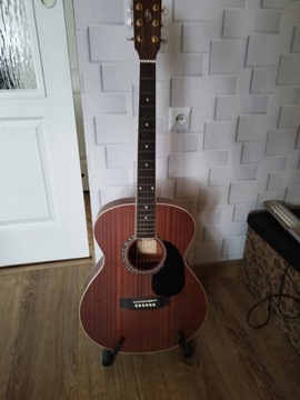 Gitara Akustyczna HB CG-45 NS (Pokrowiec + Stojak)