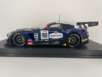 1:18 Paragon MERCEDES BENZ - GT-S GT3 AMG TEAM AKK