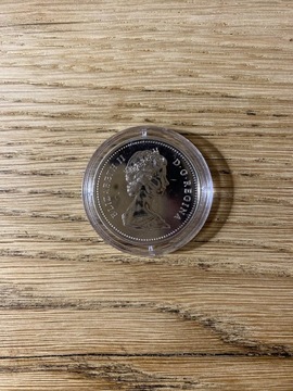 Moneta, Canada, Elizabeth II, Dollar, 1976, Royal
