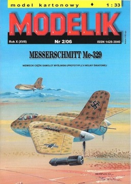 Messerschmitt Me-329 modelik 2/06