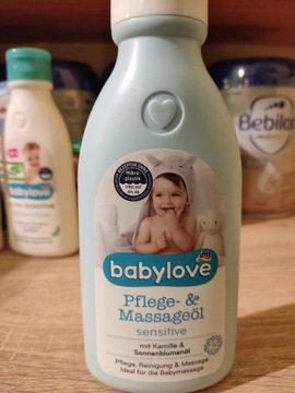 Babylove olejek, pielęgnacja i masaż dla niemowląt