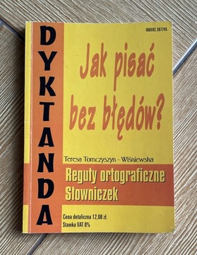 Dyktanda Jak pisać bez błędów?