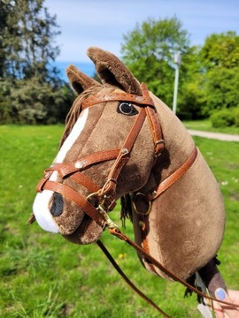 Hobby Horse Laki jasny brąz Duzy A3 (Koń na kiju)
