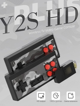 Bezprzewodowa retro konsola HD 1800 gier 