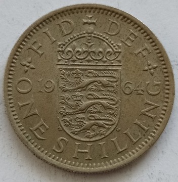 One shillings 1964