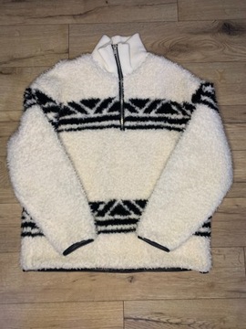 Zara White Fleece