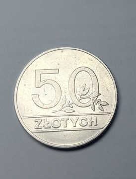 Moneta 50 złotych - 1990 rok