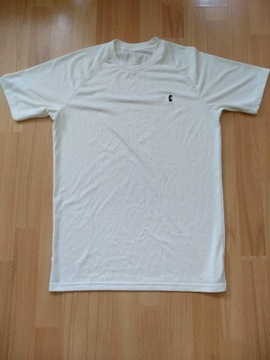 Biała koszulka sportowa Under Armour