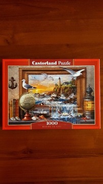 Puzzle, 1000, Castorland, Marine to life, picture, sea, morze
