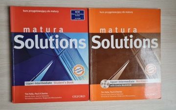 Matura Solutions upper- intermidiate podręcznik+ćw