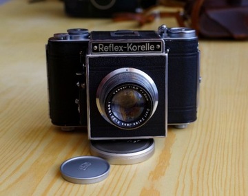 Niemiecki aparat fotograficzny Reflex-Korelle II