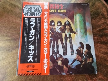 KISS Love Gun Japan OBI Casablanca 1 Pr 