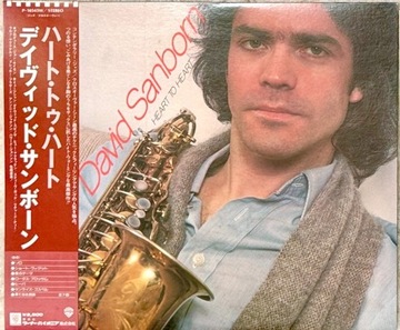 DAVID SANBORN HEART TO HEART M/M JAPAN OBI 1978 WARNER BROS