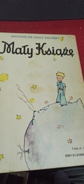 MAŁY KSIĄŻE Antoine de Saint-Exupery wyd. 1985