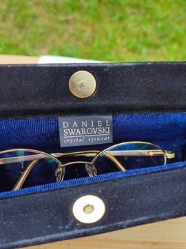 Vintage  okulary Daniel Swarovski.