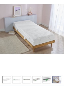 LIVARNO home 7-strefowy materac z pianki komfort, H2, 90 x 200 cm