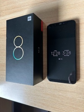 smartfon MI8 64GB/6 czarny