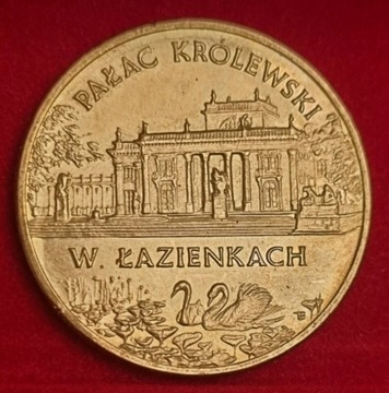2 zł 1995 r Pałac Królewski w Łazienkach 