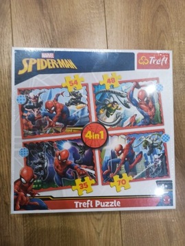 Puzle spiderman 4 w 1