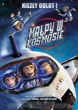 Małpy w kosmosie - DVD FOLIA PL