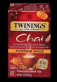 Twinings CHAI Pumpkin Spice x20