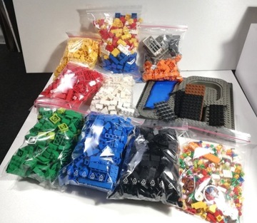 Klocki podstawowe Lego i  miks elementów 2,632 kg