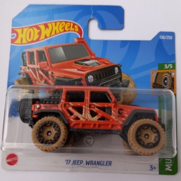 Hot wheels '17 Jeep Wrangler 