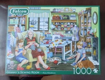 Puzzle Falcon de luxe1000 el. " SEWING ROOM "