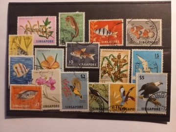 Znaczki Pocztowe Singapur 1962  Fauna 