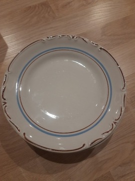 Talerze chodzież porcelana 6 szt