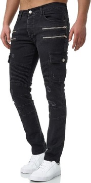 Designerskie spodnie jeansowe One Redox 36/38 Nowe