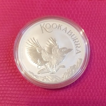 1 Dolar Australia Kookaburra 2024 rok, srebro 9999
