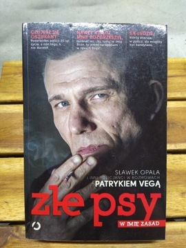 Książka Złe Psy Sławek Opala Patryk Vega