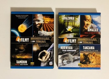 [Blu-Ray] Szokująca Ziemia - zestaw 8 filmów 