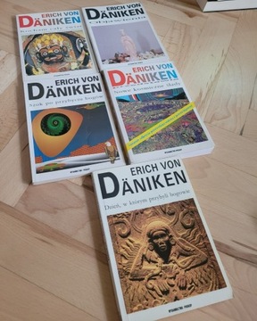 Erich Von Daniken 5 tomów